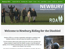 Tablet Screenshot of newburyrda.co.uk